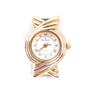 Vintage PEUGEOT Ladies Gold Plated Watch